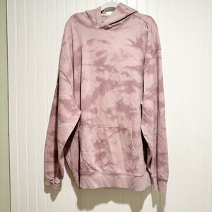 Old Navy Purple Tie Dye Hoodie Sweatshirt Mens 3X Tall
